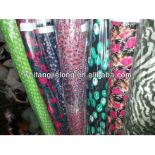 2013 new design spun rayon printed fabric in stock